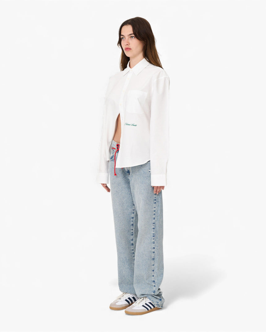 KUNST STUDIO Box Fit Embroidered Shirt