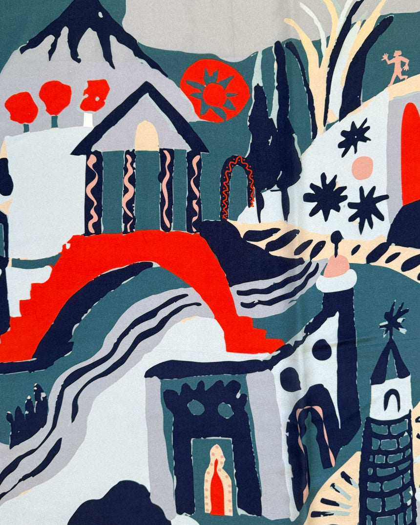 Lar Studio Fiona's Way 95 x 95 Fular