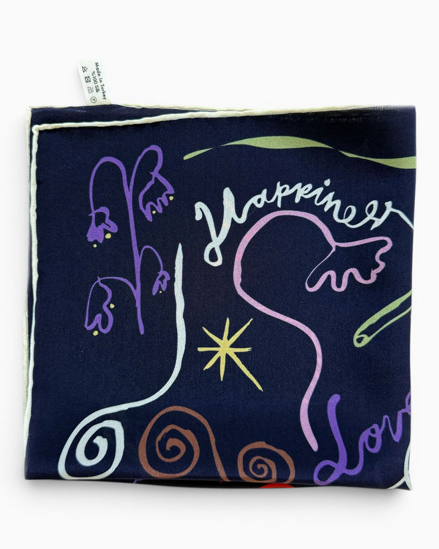 Lar Studio Love and Happiness 42 x 42 Bandana