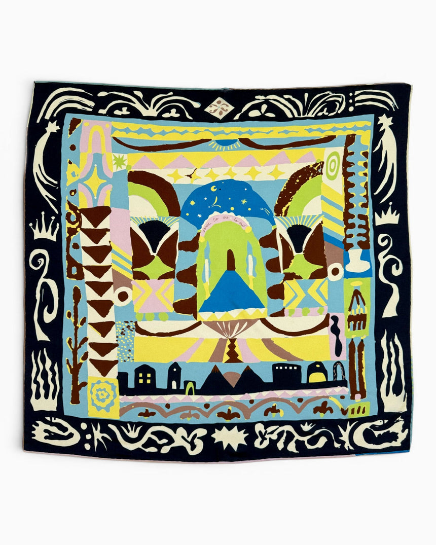 Lar Studio Road to Oz 62 x 62 Fular Night