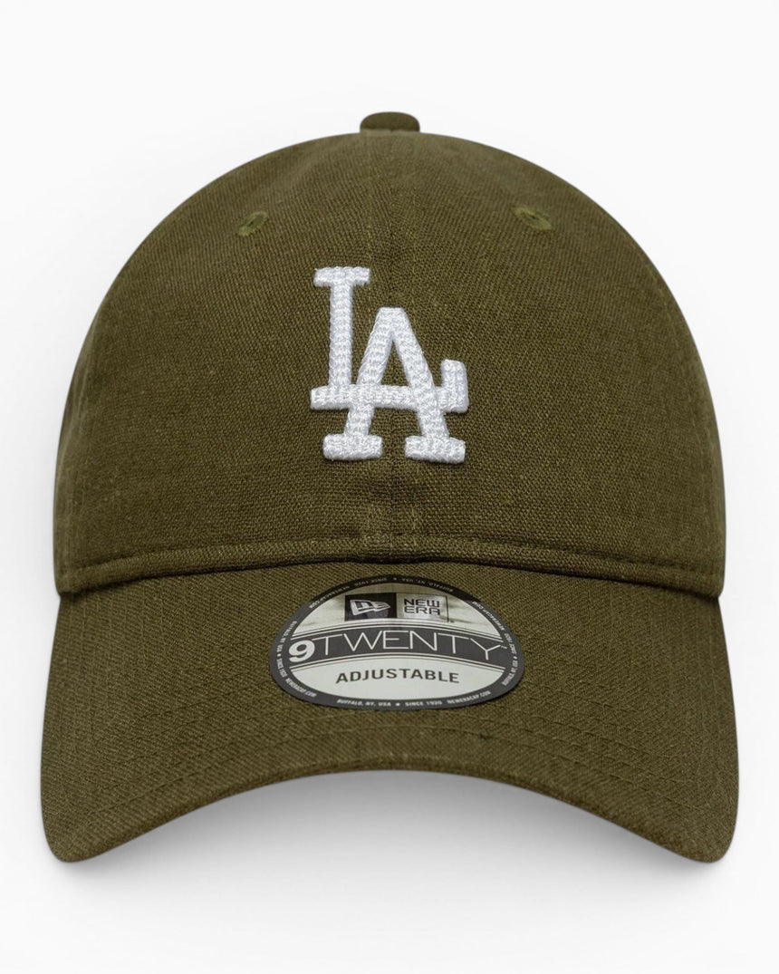 New Era LA Dodgers Linen 9TWENTY Adjustable Şapka