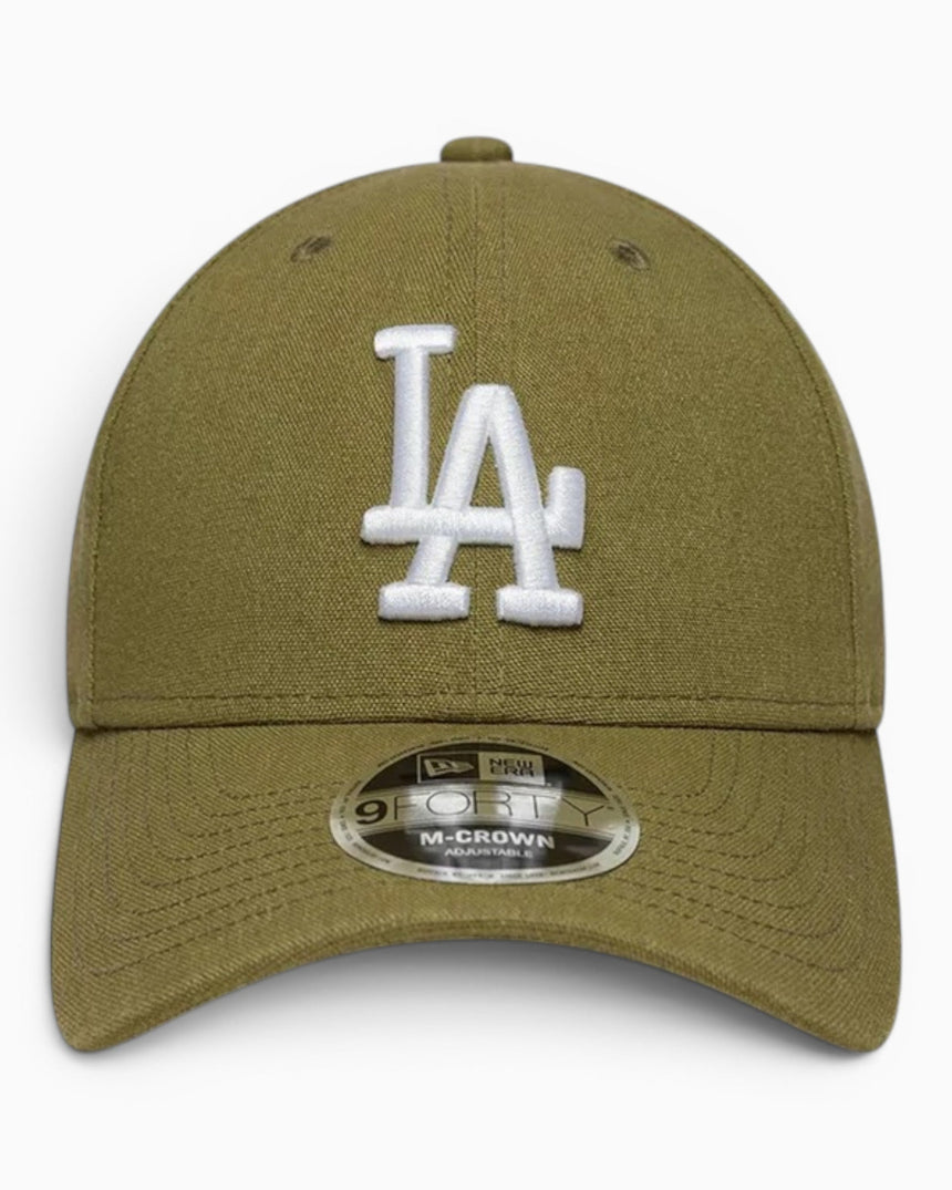 New Era LA Dodgers MLB Linen 9FORTY M-Crown Adjustable Şapka
