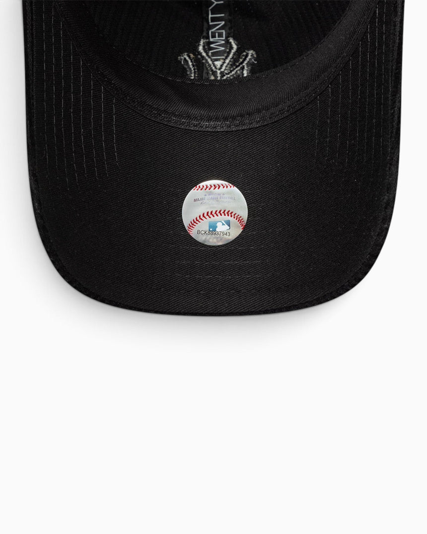 New Era NY Yankees Cord Mini 9FORTY Şapka Black