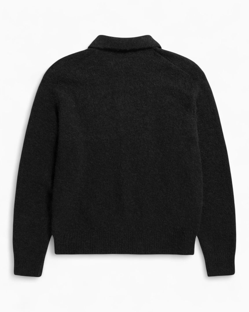 Norse Projects Rasmus Relaxed Brushed Erkek Polo Kazak