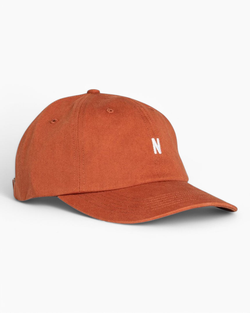 Norse Projects Twill Sports Cap Burnt Ochre