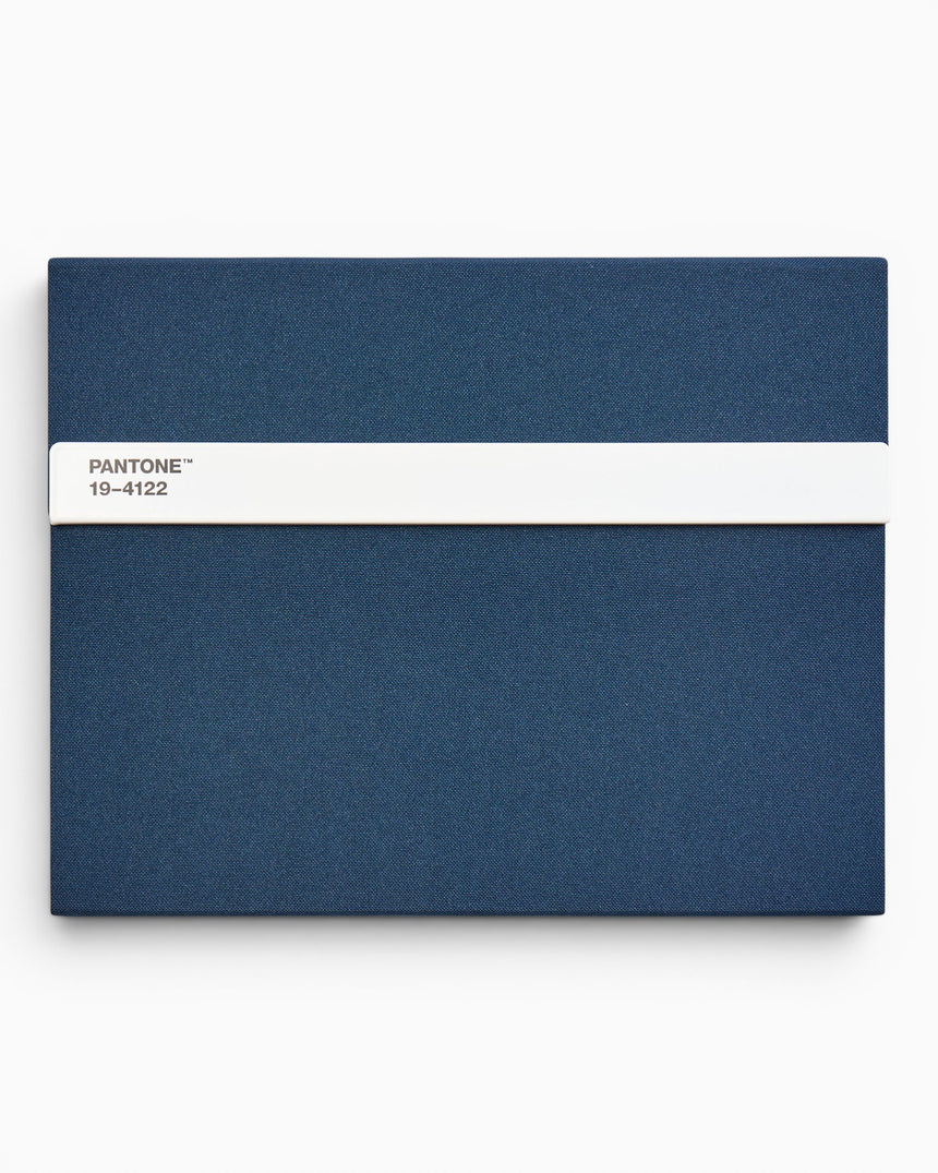 Pantone Notebook W/ Pencil Unlined Dark Blue