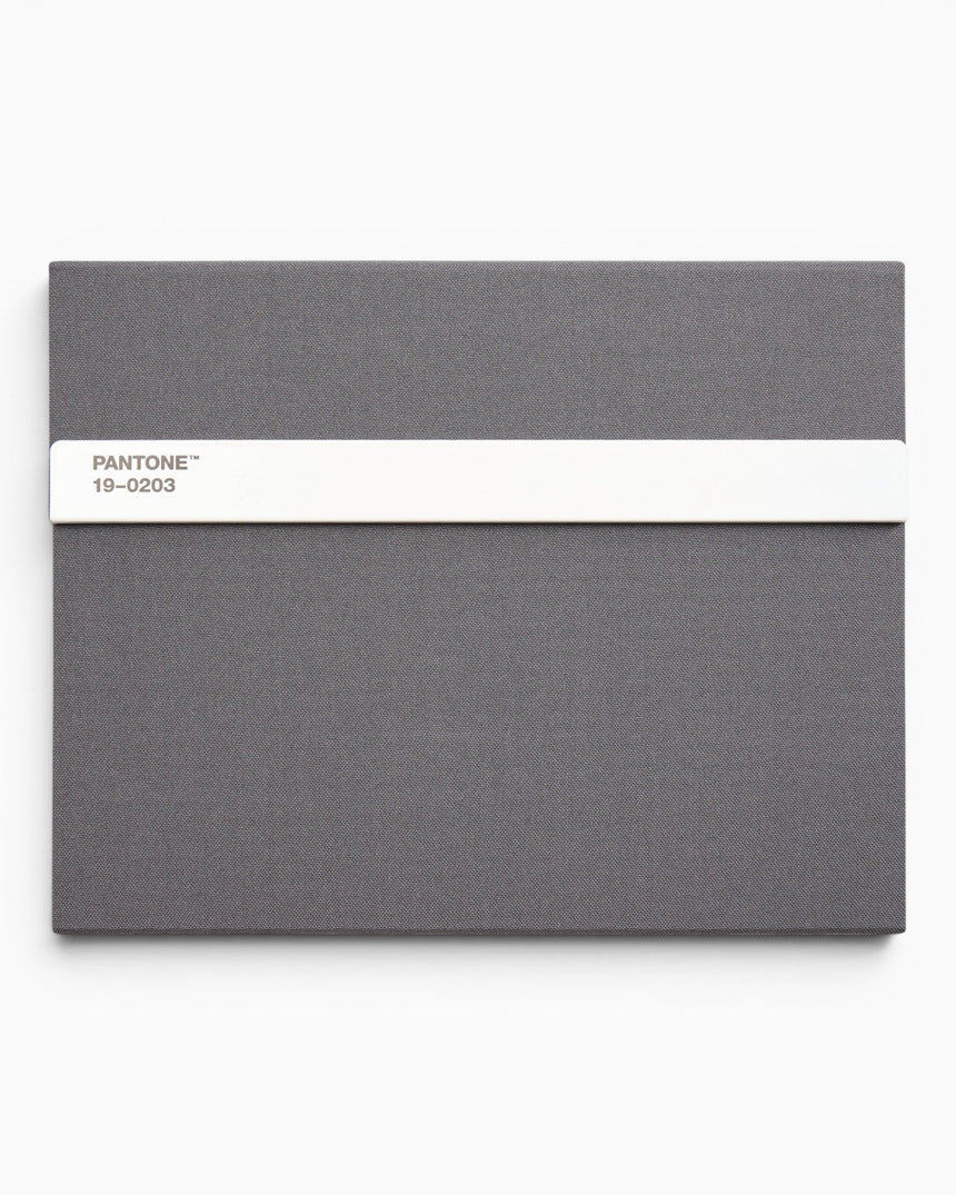 Pantone Notebook W/ Pencil Unlined Gray