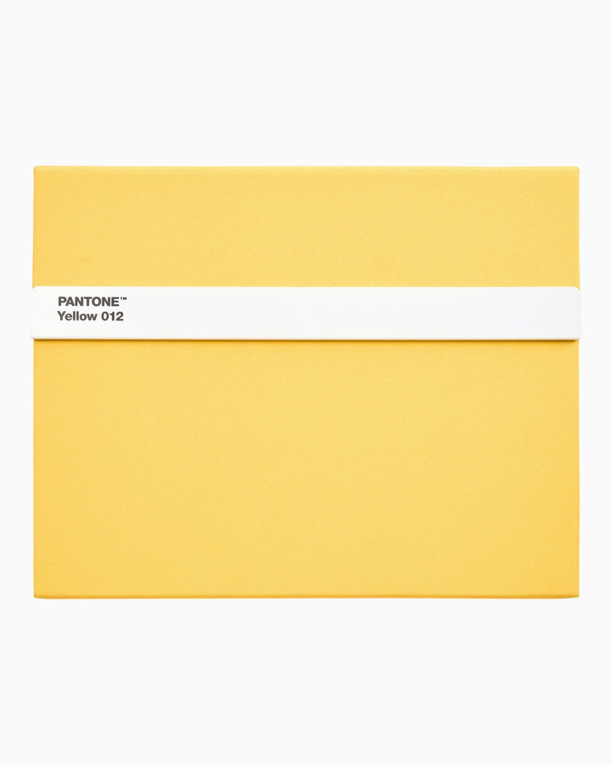 Pantone Notebook W/ Pencil Unlined Yellow