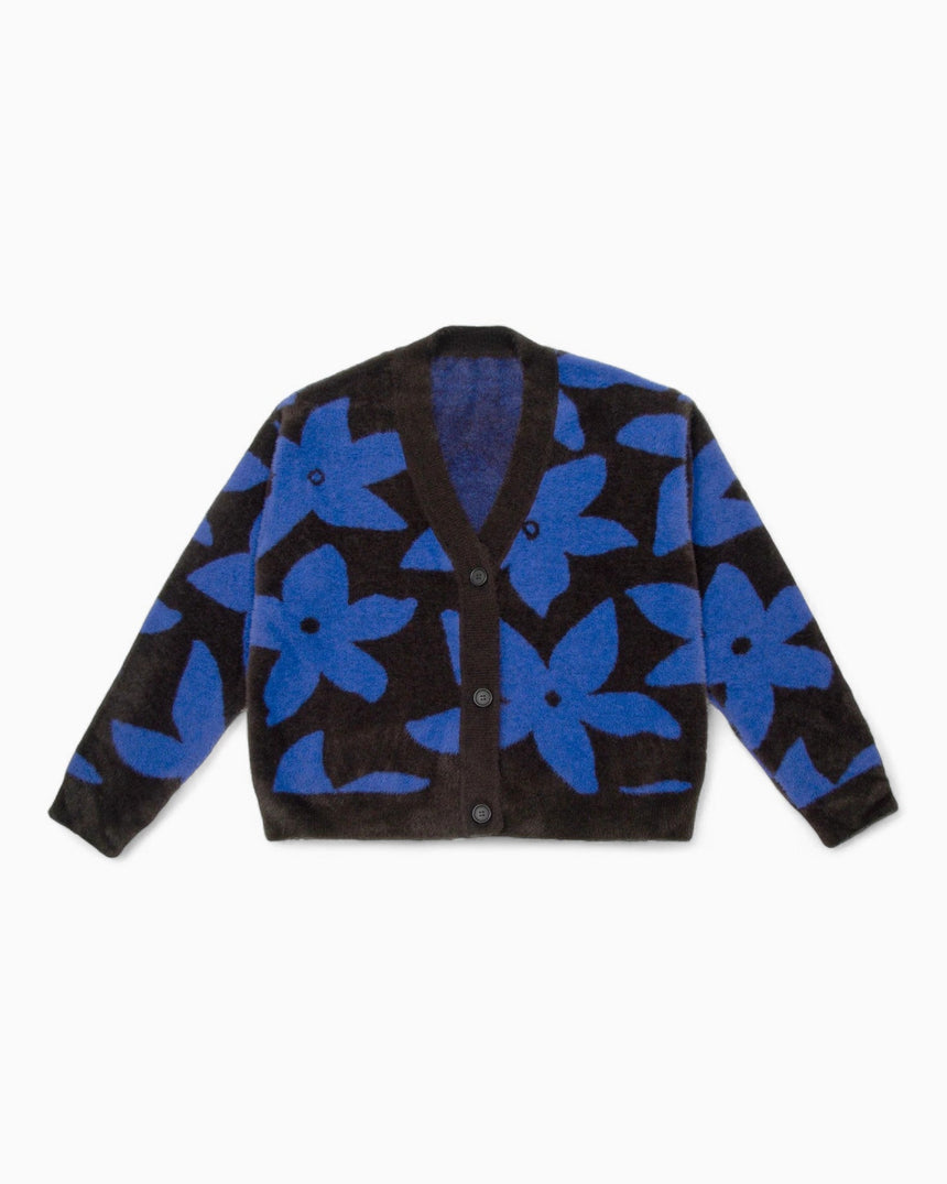 PEMY Midnight Triko Hırka Blue/Black