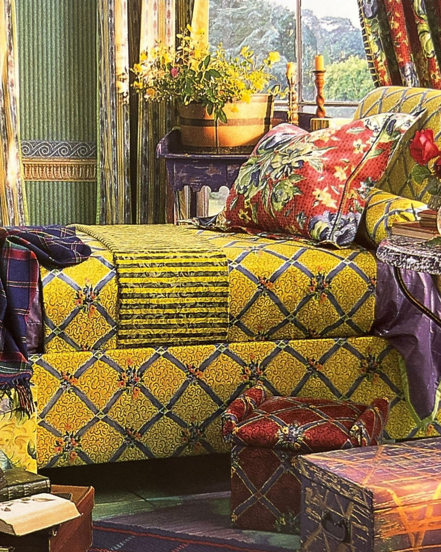 Pestil Books for vitruta Tricia Guild's New Soft Furnishing