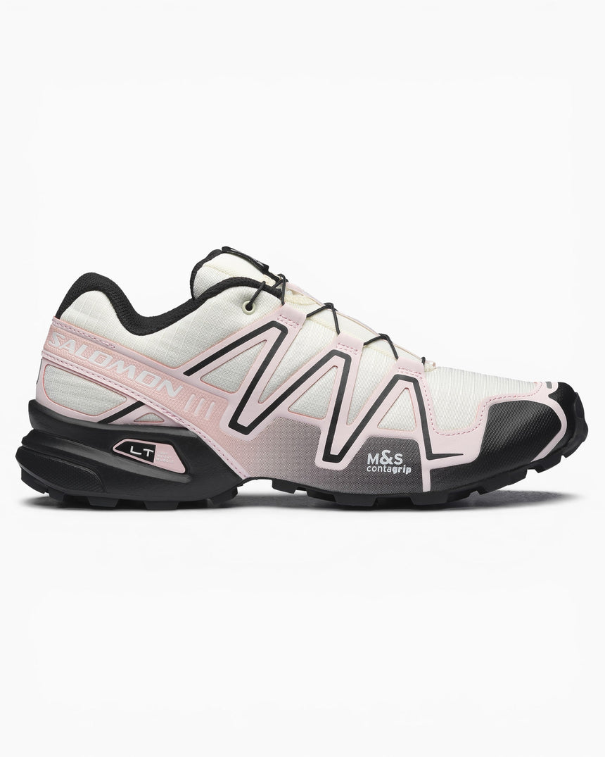 Salomon Speedcross 3 Kadın Sneaker Vanilla Ice/Icy Pink/Black