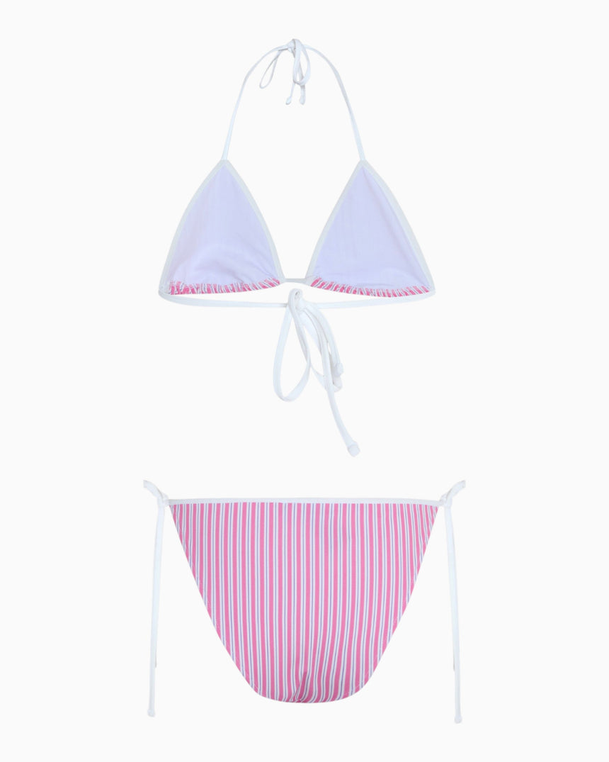 Soon To Be Announced Stripes Bikini Set
