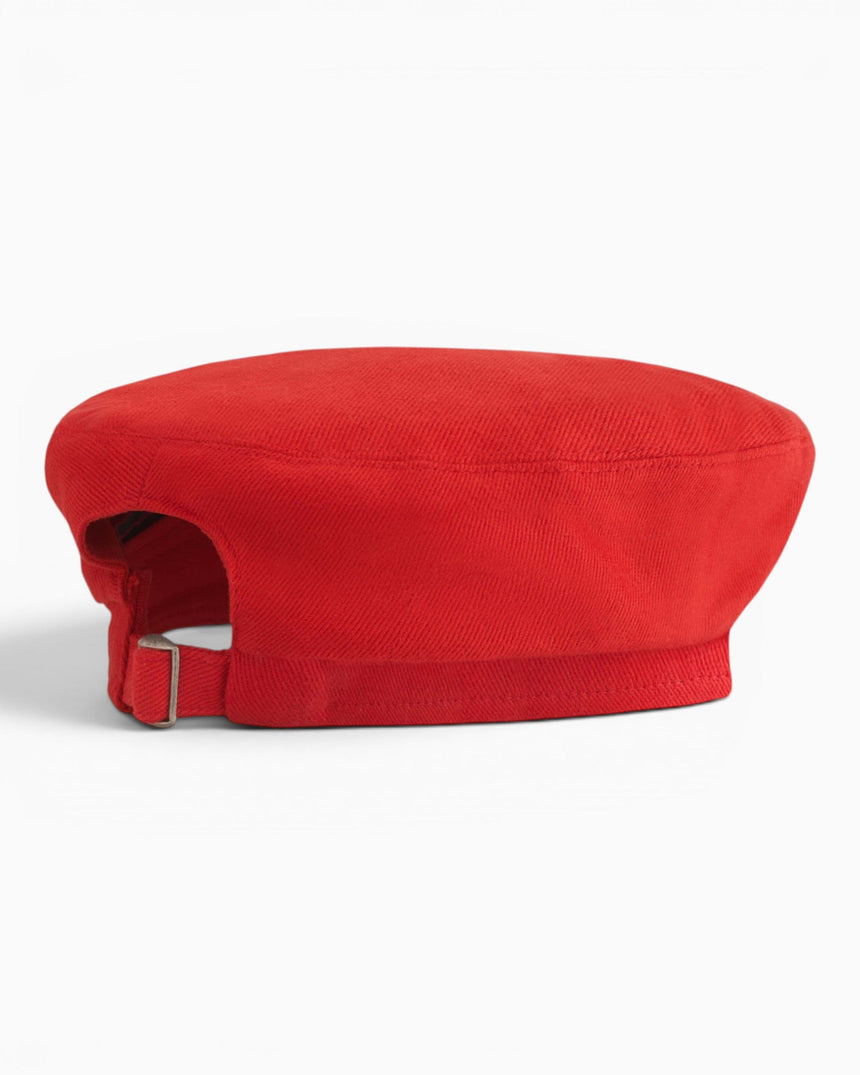 tête bleue Coeur Canvas French Beret