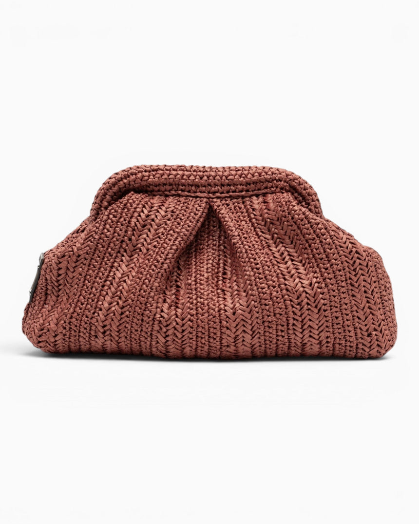 Tullaa Morla Pouch Bag Burgundy