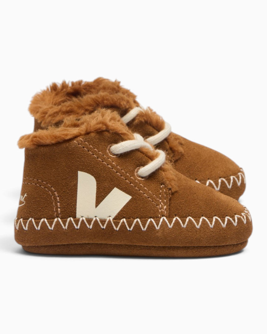 VEJA VEJA X Bonpoint Baby Winter Light ZZ Suede Bebek Sneaker