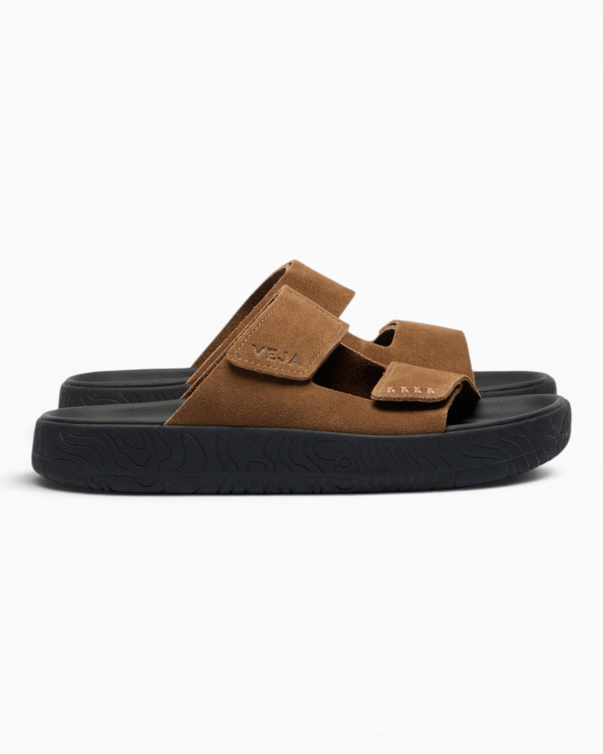 VEJA Etna Suede Soft Kadın Terlik Brown/Brown/Black