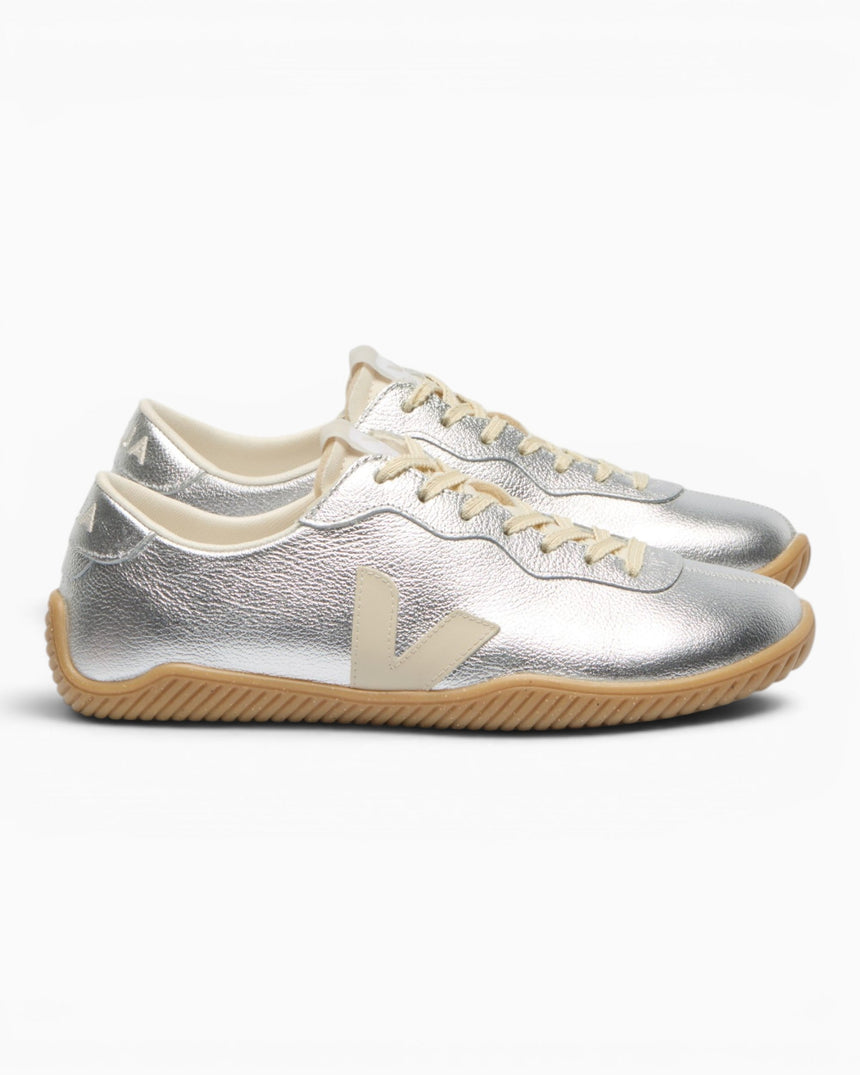 VEJA Jitsu O.T. Leather Kadın Sneaker Silver/Pierre/Natural