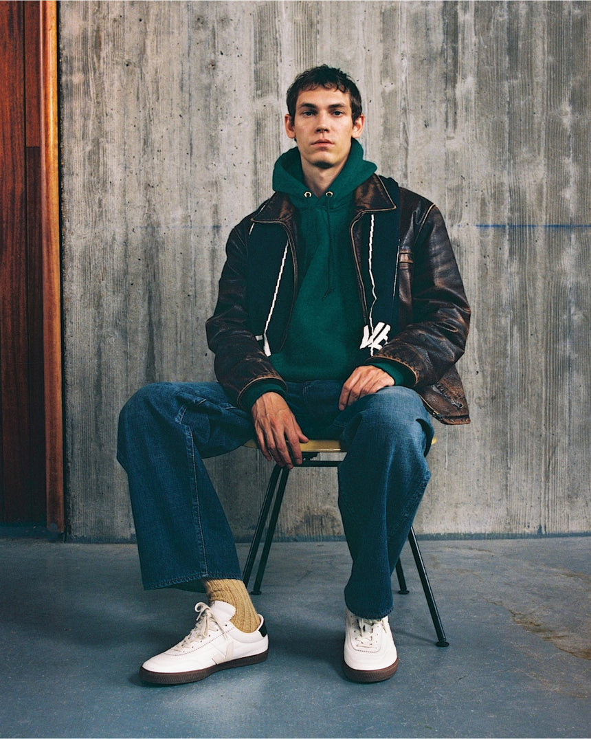 VEJA Panenka Organic Traced Leather Erkek Sneaker