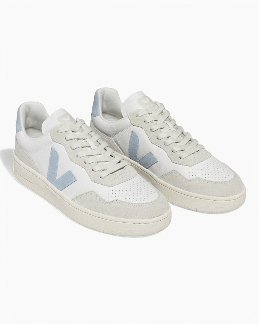 VEJA V-90 Leather Suede Logo Kadın Sneaker