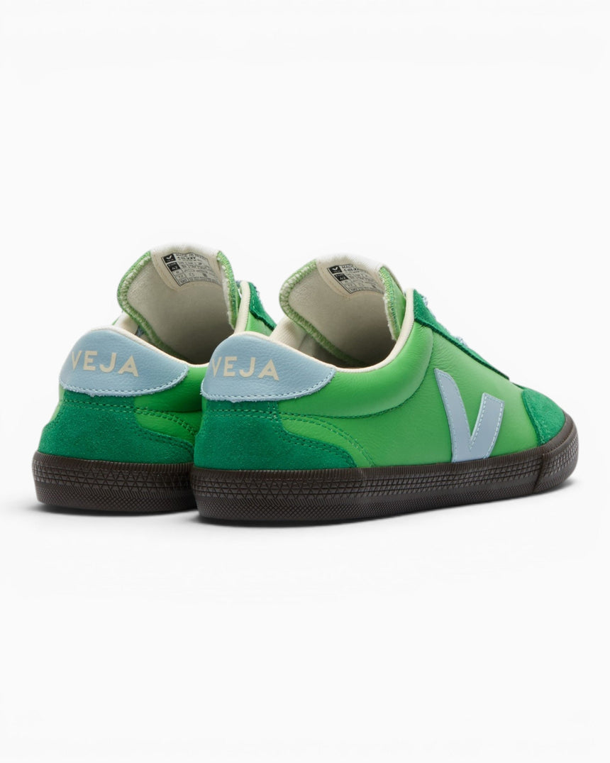 VEJA Volley Organic Traced Leather Suede Panel Kadın Sneaker