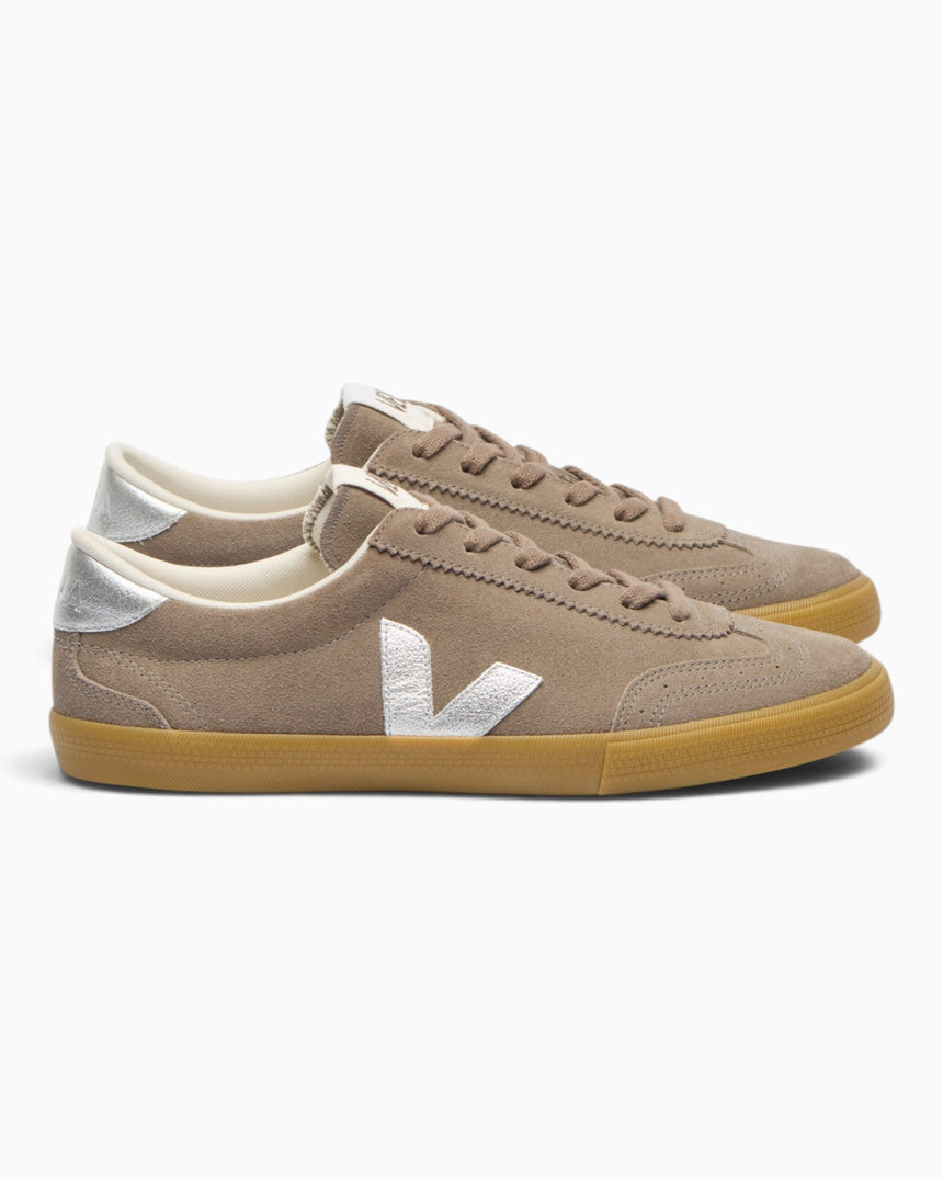 VEJA Volley Suede Kadın Sneaker Moonrock/Silver