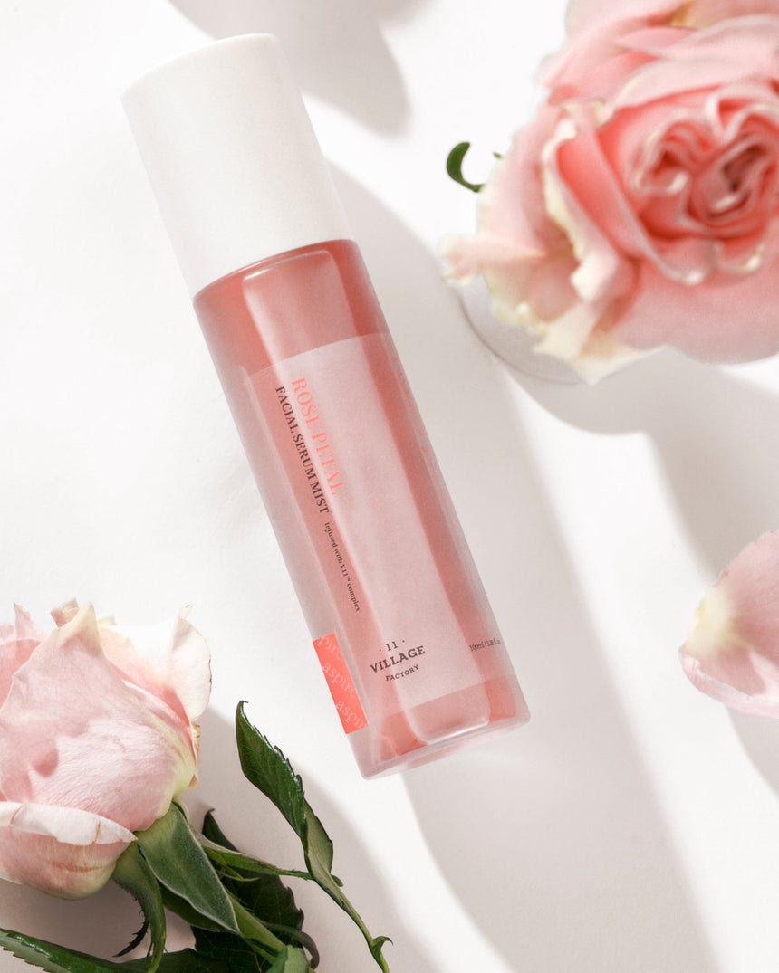 Village 11 Factory Fresh Dewy Rose Petal Facial Serum Mist 100ml