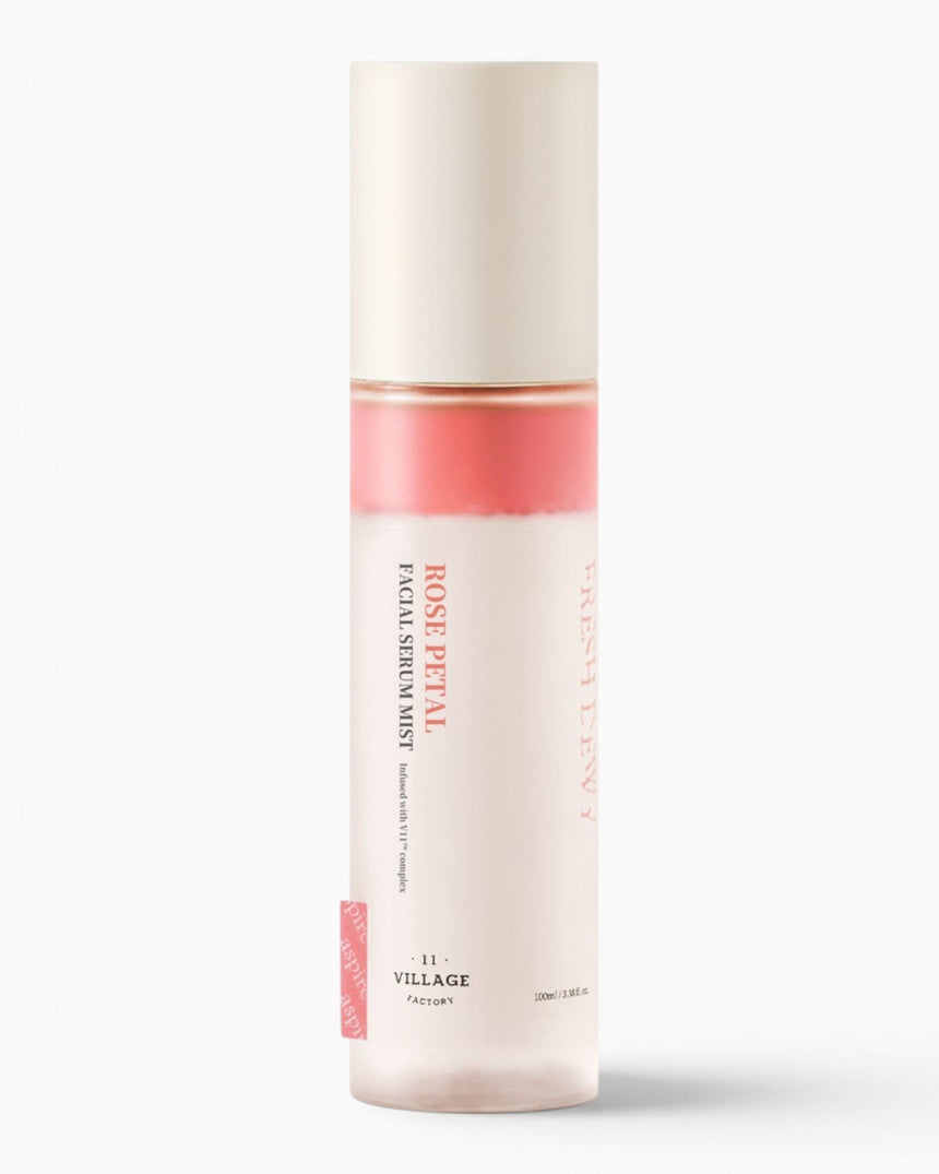 Village 11 Factory Fresh Dewy Rose Petal Facial Serum Mist 100ml