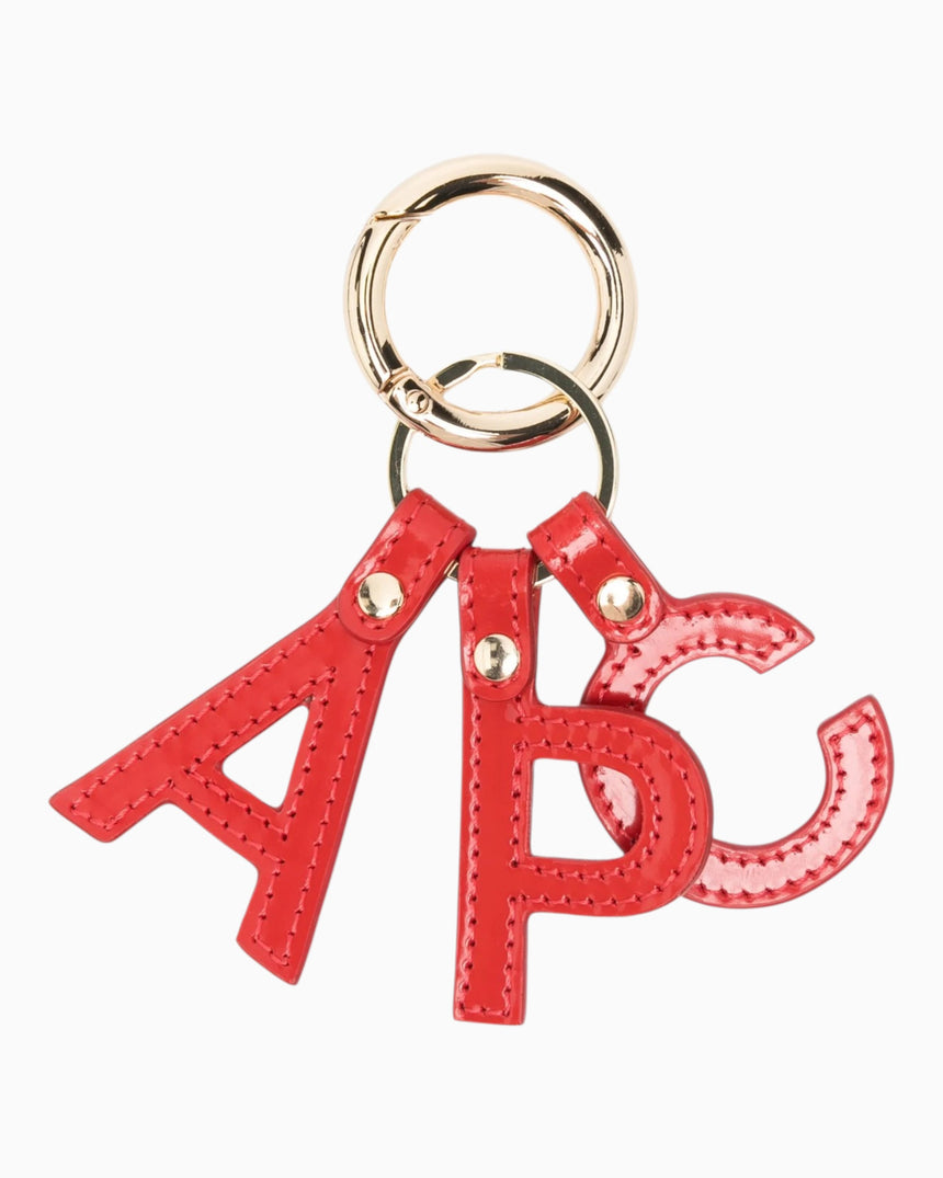 A.P.C. A.P.C. Letters Anahtarlık Rouge VIF