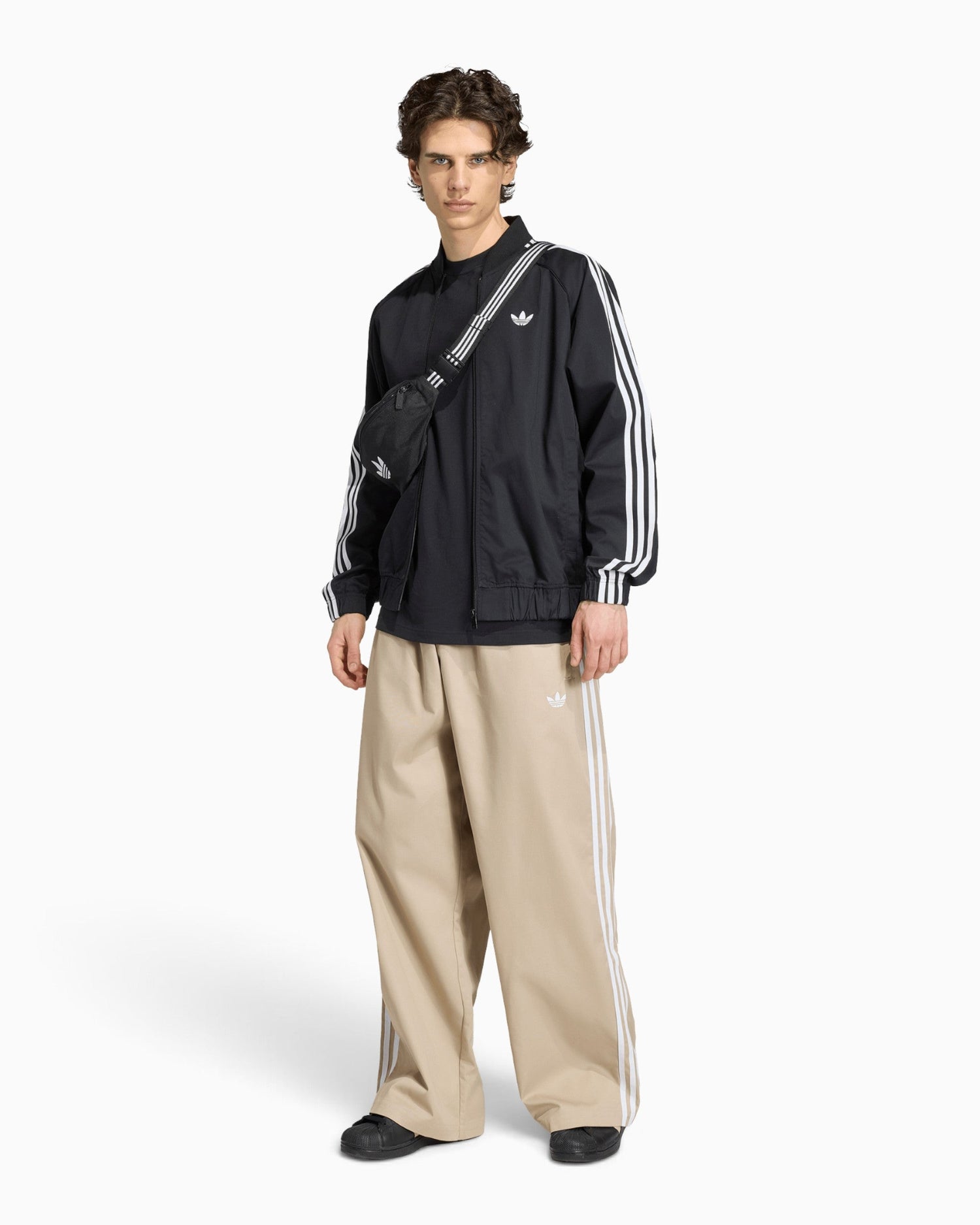 adidas Originals Adicolor SST Cotton Twill Erkek Pantolon Khaki Three