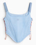 adidas Originals adidas Originals x Miaou Corset Clear Blue