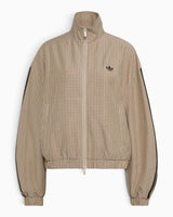 adidas Originals Badigirl Checks Track Top Kadın Ceket Crystal Linen/Aurora Coffee/Orbit Green/Vermillion