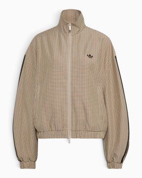 adidas Originals Badigirl Checks Track Top Kadın Ceket Crystal Linen/Aurora Coffee/Orbit Green/Vermillion