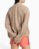 adidas Originals Badigirl Checks Track Top Kadın Ceket Crystal Linen/Aurora Coffee/Orbit Green/Vermillion