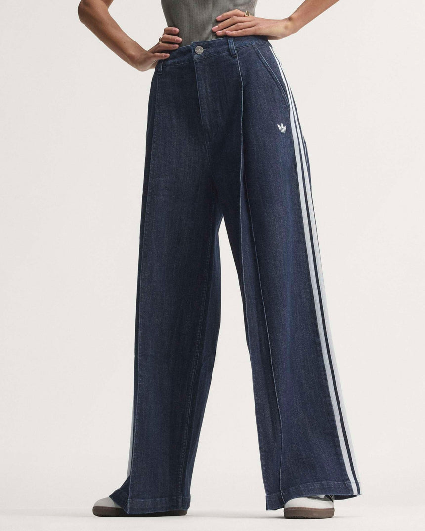 adidas Originals Badigirl Denim Pleats Wide Leg Kadın Pantolon