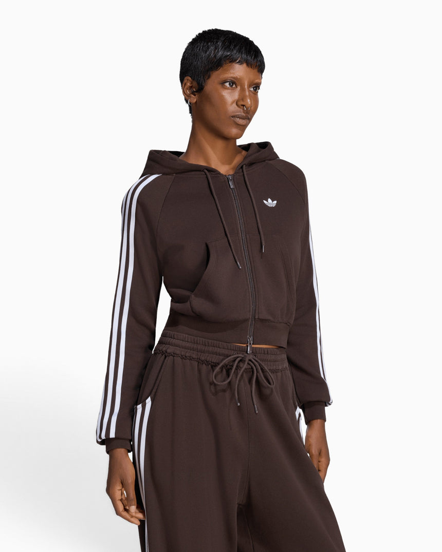 adidas Originals Badigirl Graphic Short Front Zip Track Top Kadın Sweatshirt
