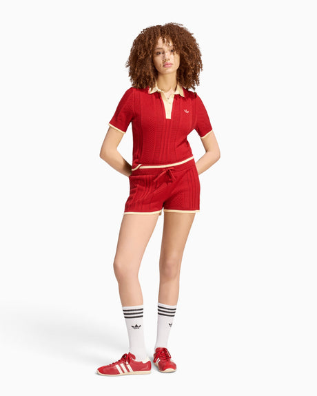 adidas Originals Cable Knit Cali Kadın Polo T-Shirt
