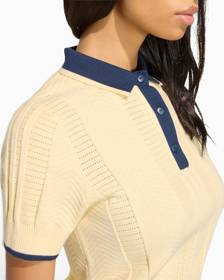 adidas Originals Cable Knit Cali Kadın Polo T-Shirt