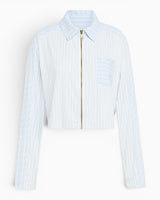 adidas Originals Essentials Poplin Kadın Gömlek Crystal Sky/Ambient Sky