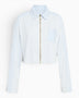 adidas Originals Essentials Poplin Kadın Gömlek Crystal Sky/Ambient Sky