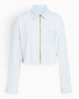 adidas Originals Essentials Poplin Kadın Gömlek Crystal Sky/Ambient Sky