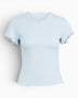 adidas Originals Essentials Scalloped Edge Baby T-Shirt Crystal Sky