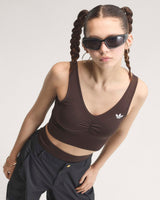 adidas Originals Essentials Seamless Bralette Aurora Coffee