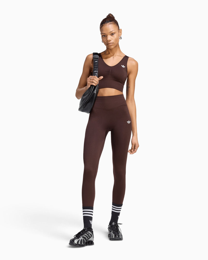 adidas Originals Essentials Seamless Kadın Tayt Aurora Coffee