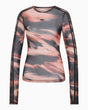 adidas Originals Graphic Mesh Kadın T-Shirt Vermillion/Crystal Linen/Aurora Coffee/Black
