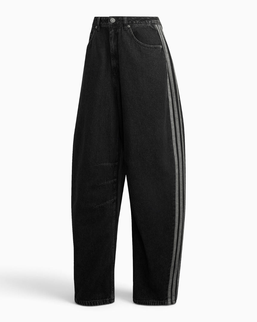 High Rise Barrel Leg Kadın Denim Pantolon