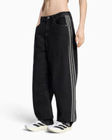 High Rise Barrel Leg Kadın Denim Pantolon