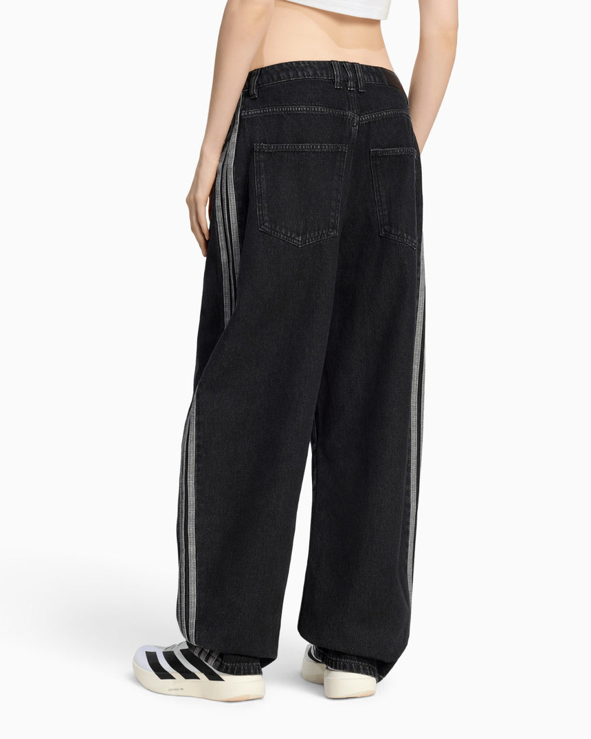 High Rise Barrel Leg Kadın Denim Pantolon