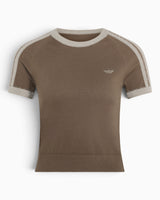 adidas Originals Knitted Kadın T-Shirt Branch / Silver Pebble