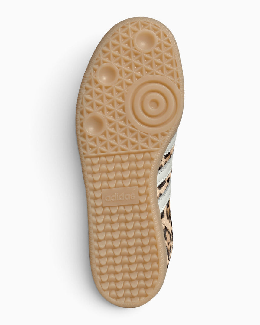 adidas Originals Samba OG Leopard Kadın Sneaker Magic Beige