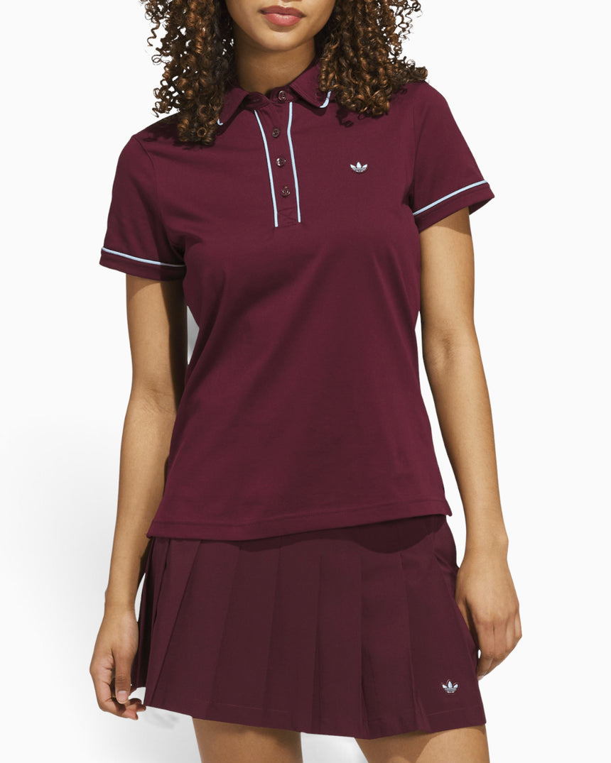 Solid Kadın Polo T-Shirt